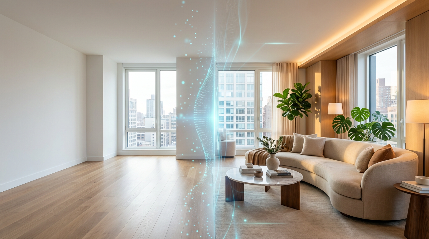 Home Staging Virtual com IA: Como Vender um Imóvel “Encalhado” Mais Rápido (Tutorial)